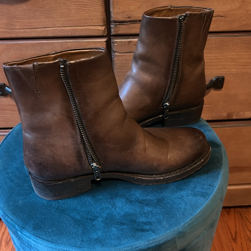 Frye Veronica Inside Zip Booties - image 2